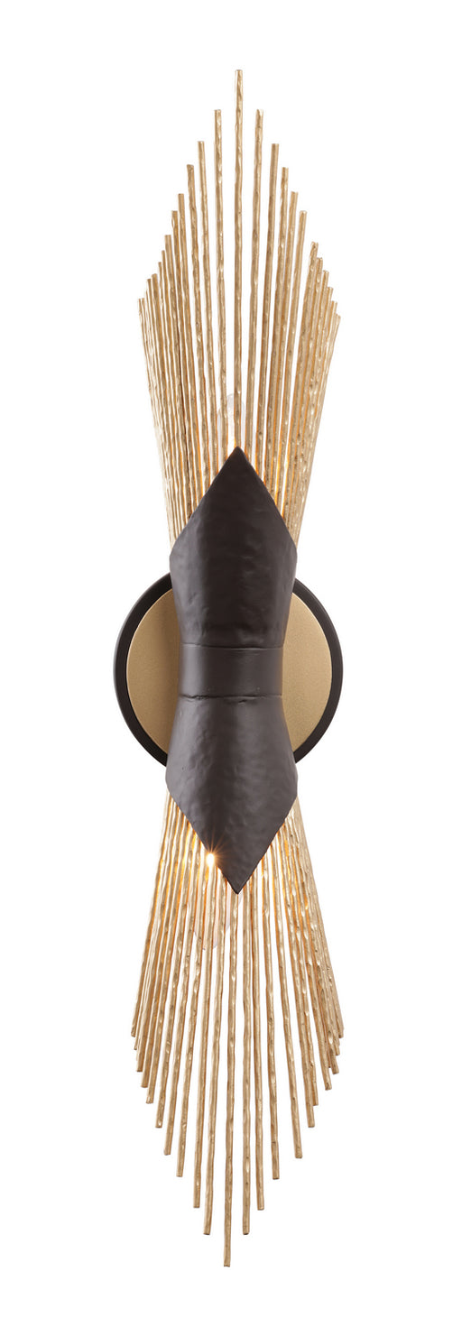 Varaluz - 570W02DBFG - Two Light Wall Sconce - Aristocrat - Dark Bronze / French Gold