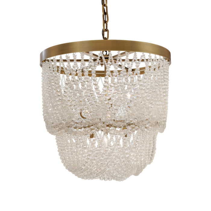 Varaluz - 575PP06ATB - Six Light Pendant - Solaire - Antique Bronze