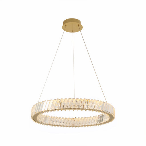 Golden Ratio LED Pendant Satin Gold