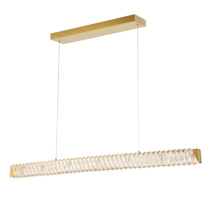 Varaluz - 578N43SG - LED Pendant - Golden Ratio - Satin Gold