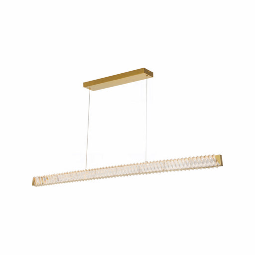 Golden Ratio LED Pendant Satin Gold