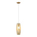 Varaluz - AC1070SG - One Light Pendant - Chroman Empire - Satin Gold