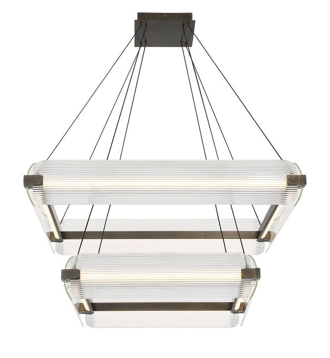 Eurofase - 50055-029 - LED Chandelier - Neoness - Weathered Brass
