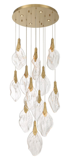 Jateo LED Chandelier Gold