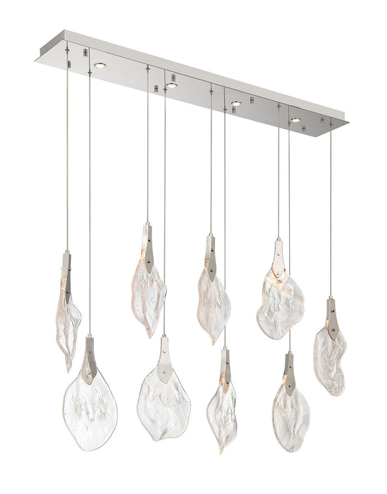 Eurofase - 50103-010 - LED Linear Chandelier - Jateo - Polished Nickel