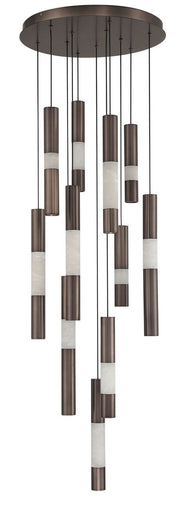 Ronda LED Chandelier Harlow Bronze