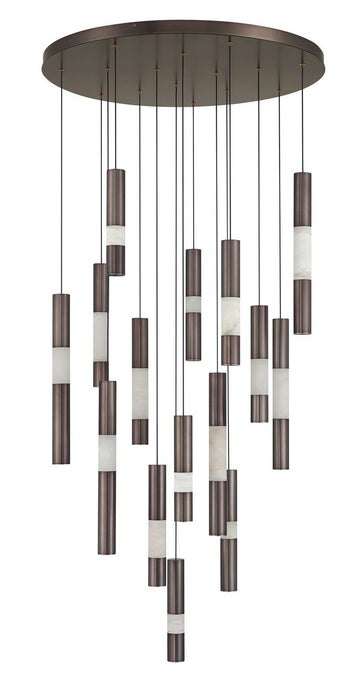 Eurofase - 50120-024 - LED Chandelier - Ronda - Harlow Bronze