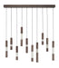 Eurofase - 50121-021 - LED Linear Chandelier - Ronda - Harlow Bronze