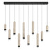 Eurofase - 50129-010 - LED Linear Chandelier - Cambre - Matte Black