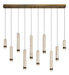 Eurofase - 50129-027 - LED Linear Chandelier - Cambre - Antique Brass