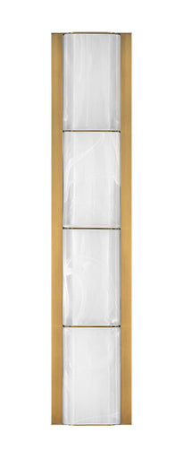 Gibraltar LED Vanity Antique Brass