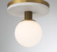 Eurofase - 50187-010 - LED Flush Mount - Carnagie - Antique Brass