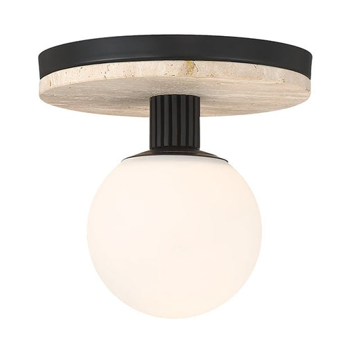 Carnagie LED Flush Mount Matte Black