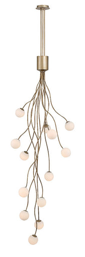 Athena LED Chandelier Antique Gold