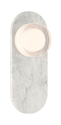Sternn LED Wall Sconce Marble White