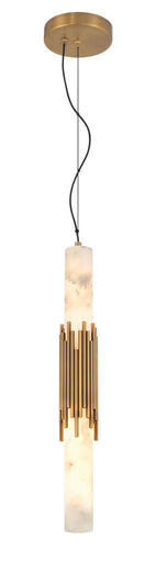 Venna LED Pendant Antique Brass
