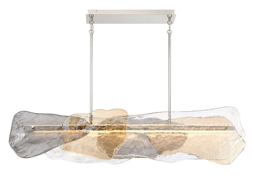Eurofase - 50461-011 - LED Linear Chandelier - Grotto - Polished Nickel