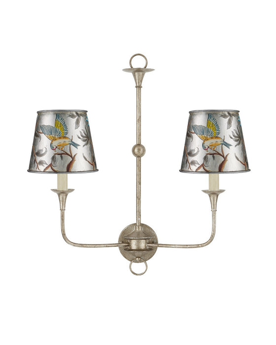 Currey and Company - 0900-0068 - Chandelier Shade - Victoria - Silver