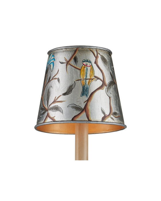 Currey and Company - 0900-0068 - Chandelier Shade - Victoria - Silver