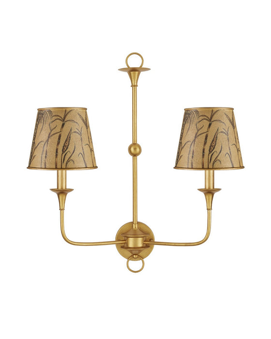 Currey and Company - 0900-0069 - Chandelier Shade - Jouy - Gold