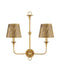 Currey and Company - 0900-0069 - Chandelier Shade - Jouy - Gold