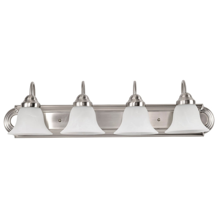 Nuvo Lighting - 60-322 - Four Light Vanity - Ballerina - Brushed Nickel