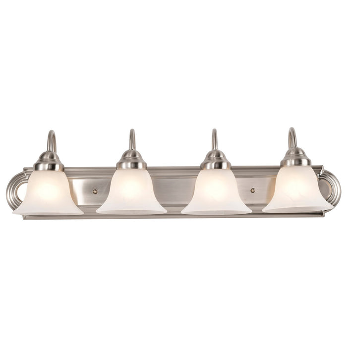 Nuvo Lighting - 60-322 - Four Light Vanity - Ballerina - Brushed Nickel