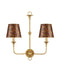 Currey and Company - 0900-0070 - Chandelier Shade - Castagno - Gold/Red