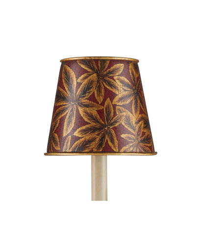 Castagno Chandelier Shade Gold/Red