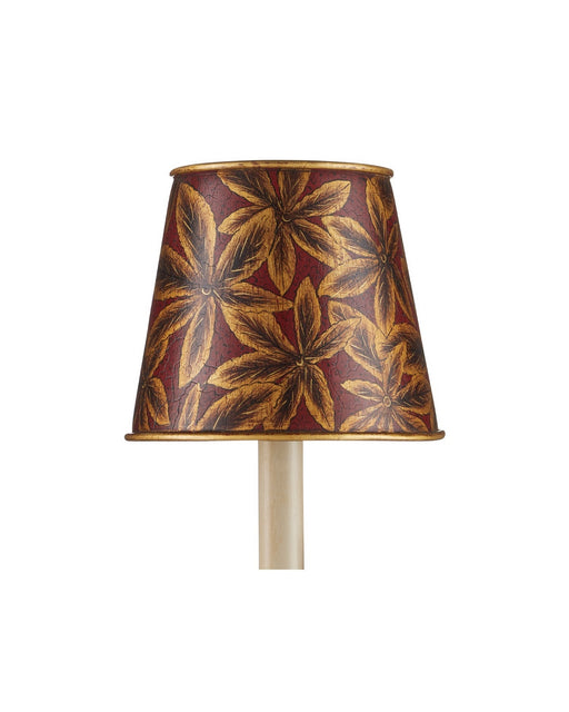 Currey and Company - 0900-0070 - Chandelier Shade - Castagno - Gold/Red
