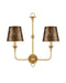 Currey and Company - 0900-0071 - Chandelier Shade - Castagno - Gold/Blue