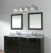 Nuvo Lighting - 60-318 - Four Light Vanity - Ballerina - Polished Chrome