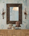 Currey and Company - 1000-0172 - Mirror - Schwarzwald - Weathered Brown