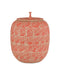Currey and Company - 1200-0979 - Jar - Happiness - Red/Beige