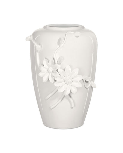 Daisy Maria Vase White