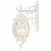 Nuvo Lighting - 60-891 - Three Light Outdoor Wall Lantern - Central Park - White
