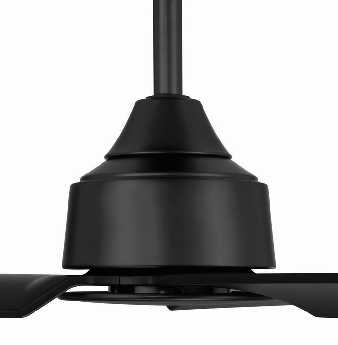 Craftmade - CHM52FB3 - 52" Ceiling Fan - Charming 52" In/Outdoor Damp Rated Ceiling Fan - Flat Black