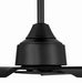 Craftmade - CHM52FB3 - 52" Ceiling Fan - Charming 52" In/Outdoor Damp Rated Ceiling Fan - Flat Black