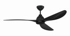 Craftmade - FRZ56FB3 - 56" Ceiling Fan - Frazier 56" In/Outdoor Damp Rated Ceiling Fan - Flat Black