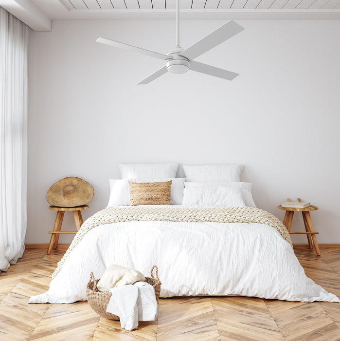 Craftmade - KLS52W4 - 52" Ceiling Fan - Kelsey 52" 4-blade Indoor Ceiling Fan - White