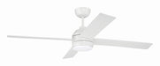 Craftmade - KLS52W4 - 52" Ceiling Fan - Kelsey 52" 4-blade Indoor Ceiling Fan - White