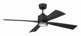 Craftmade - RHT52FB4 - 52" Ceiling Fan - Rhett 52" In/Outdoor Fan Damp Rated - Flat Black