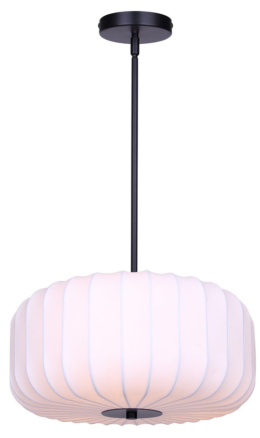 Canarm - IPL2253B03BK16 - Three Light Pendant - Elle - Matte Black