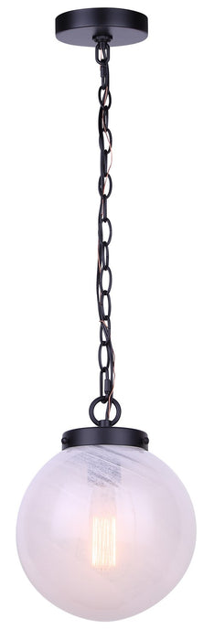 Canarm - IPL2259B01BK - One Light Pendant - Sonnet - Matte Black