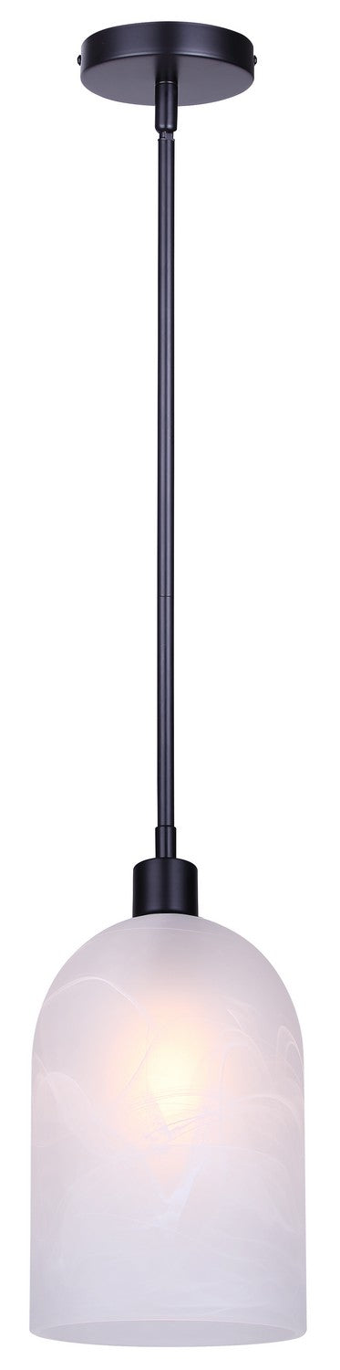 Canarm - IPL2260B01BK7 - One Light Pendant - Marek - Matte Black