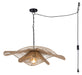 Canarm - IPL2273B01NA32 - One Light Pendant - Malana - Natural + Black