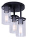 Canarm - ISF1234A03BK - Three Light Semi Flush Mount - Britton - Matte Black