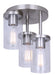 Canarm - ISF1234A03BN - Three Light Semi Flush Mount - Britton - Brushed Nickel