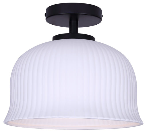 Canarm - ISF2262B01BK - One Light Semi-Flushmount - Sana - Matte Black