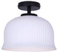 Canarm - ISF2262B01BK - One Light Semi-Flushmount - Sana - Matte Black